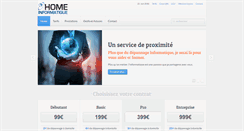 Desktop Screenshot of homeinformatique.com